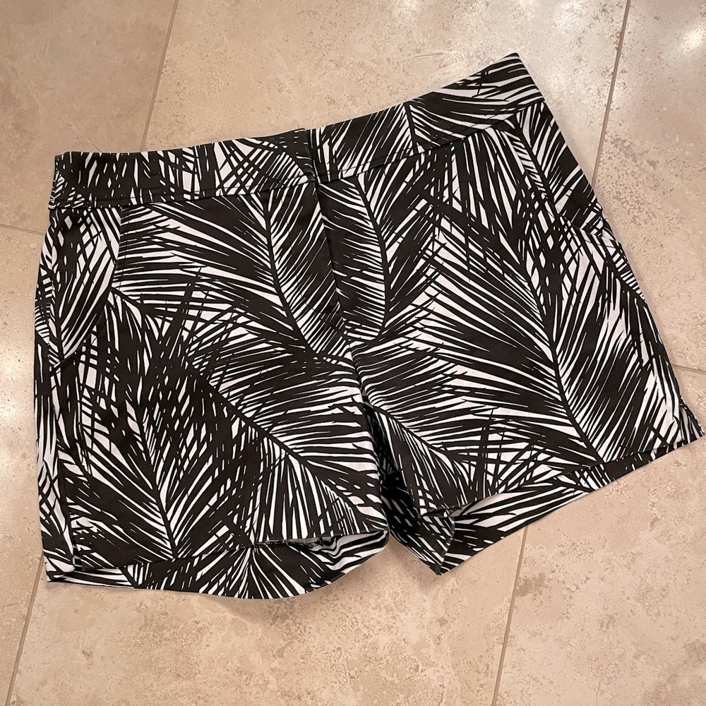 Black and white shorts by Cache